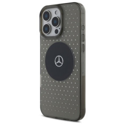 Mercedes Star Pattern MagSafe Back Case for Apple iPhone 16 Pro