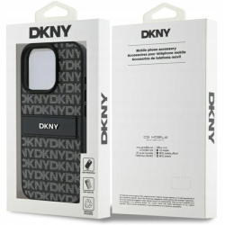 DKNY Texture Pattern Tonal Stripe Back Case for Apple iPhone 16 Pro