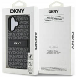 DKNY Texture Pattern Tonal Stripe Back Case for Apple iPhone 16