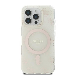 Guess IML 4G Background MagSafe Back Case for Apple iPhone 16 Pro