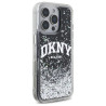 DKNY Liquid Glitter Arch Logo Back Case for Apple iPhone 16 Pro Max
