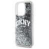 DKNY Liquid Glitter Arch Logo Back Case for Apple iPhone 16 Pro Max