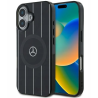 Mercedes Double Layer Crossed Lines MagSafe Back Case for Apple iPhone 16