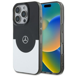 Mercedes Double Layer BiColor MagSafe Back Case for Apple iPhone 16 Pro