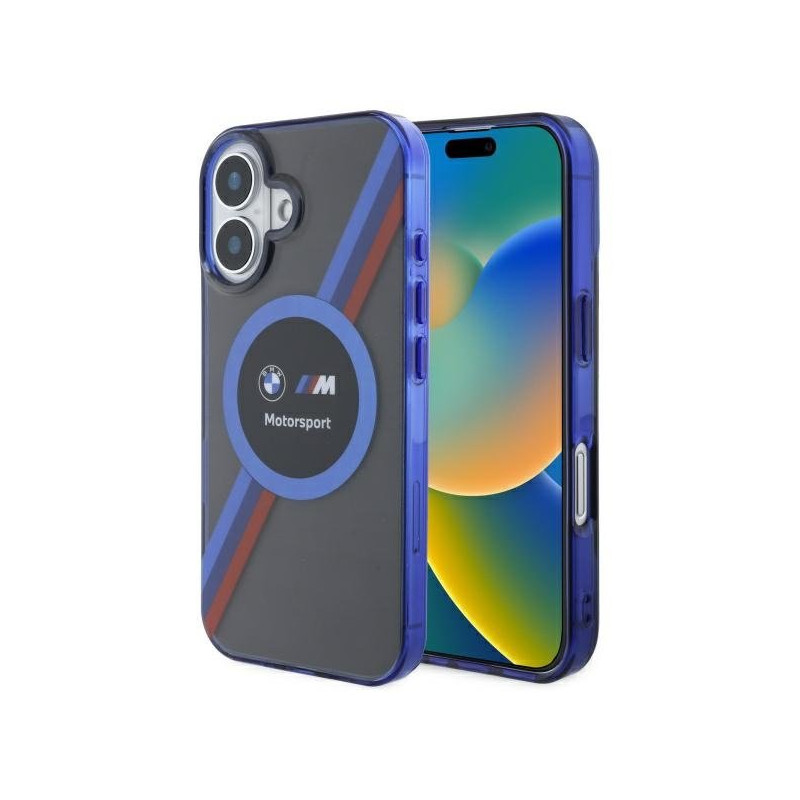 BMW Motorsport IML Circle MagSafe Back Case for Apple iPhone 16