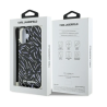 Karl Lagerfeld  Zebra With Cord Back Case for Apple iPhone 16 Plus