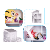 LULILO Wooden Three-storey Dollhouse 116cm