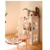 LULILO Wooden Three-storey Dollhouse 116cm