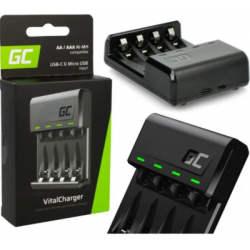 Green Cell VitalCharger USB / USB-C Battery Charger