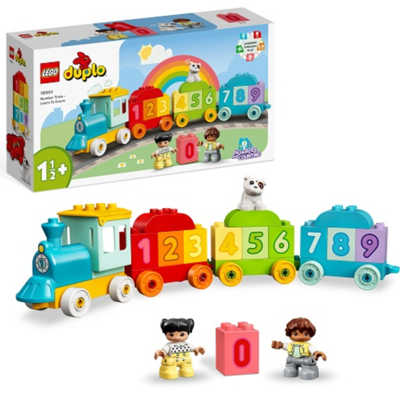 LEGO DUPLO 10954 Number Train - Learn To Count Constructor