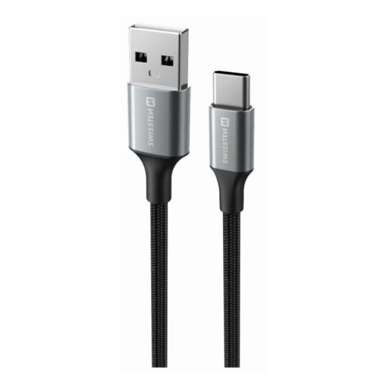 Swissten Textile II USB - USB-C Data and Charching Cable 1.5m