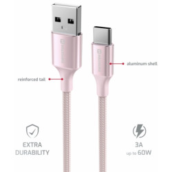 Swissten Textile II USB - USB-C Data and Charching Cable 1.5m