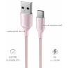 Swissten Textile II USB - USB-C Data and Charching Cable 1.5m