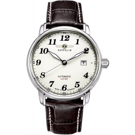 Zeppelin LZ127 Graf Zeppelin Automatic 7656-5 Men’s Watch 40mm Beige Dial