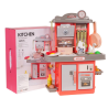 RoGer Kitchen with Sound Function 35pcs Pink