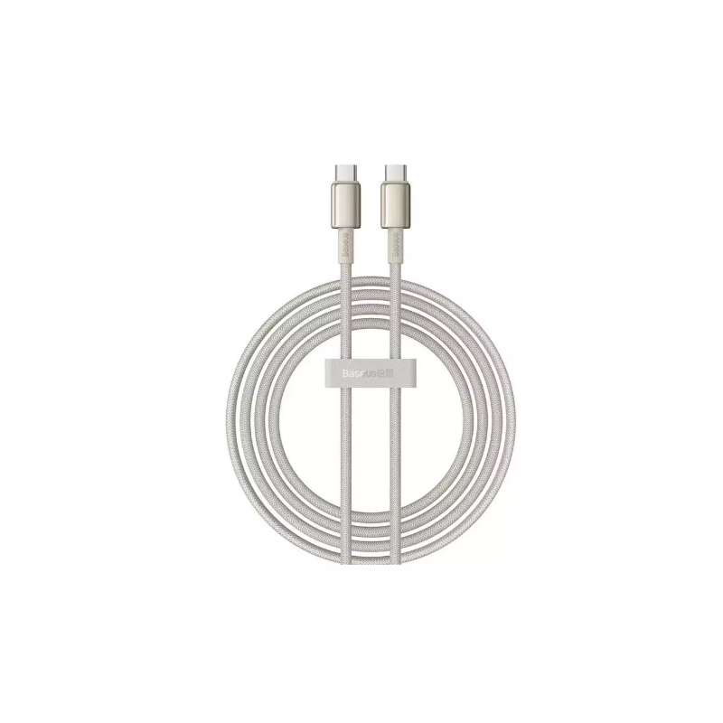 Baseus Tungsten Gold Cable USB-C to USB-C 100W 2m