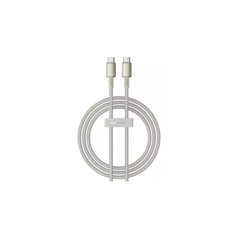 Baseus Tungsten Gold USB-C to USB-C Cable 100W 1m