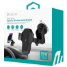 Devia EA497 Car holder with wireless inductive charger 15W
