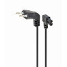 Gembird PC-184L Power Cord 220V (CEE 7/16 to C7 Angled)