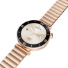 Garett Rose Gold Solid steel Smartwatch
