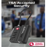 Promate TagLock TSA Luggage Lock with Smart Precision Tracking Tag + Apple Find My