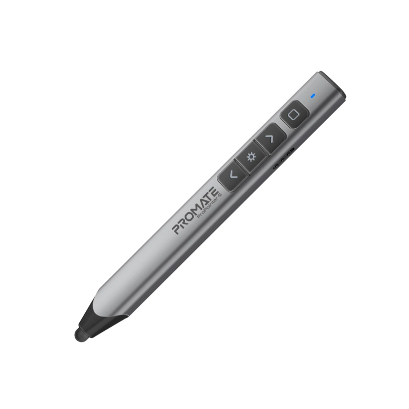 Promate ProPointer-S Universal Intuitive Wireless Presenter with Stylus Pen