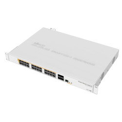 MikroTik CRS328-24P-4S+RM Cloud Core Router Switch 24x 1000Mb/s PoE+, 4x SFP+ 10G