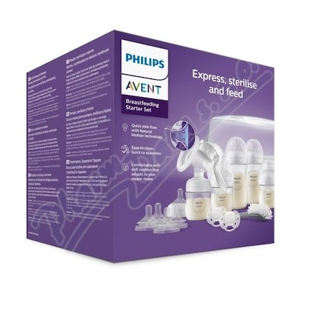 Philips Avent SCD430/50 Manual Breast Pump Gift Set