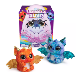 Hatchimals Alive Mystery Hatch Draggle Soft toy Pink