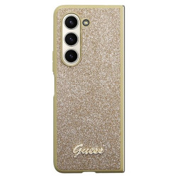 Guess GUHCZFD5HGGSHD Golden Hard Case Glitter F946 Case for Samsung Galaxy Z Fold5