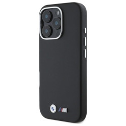 BMW M Smooth Full Wrapped Metal MagSafe Back Case for Apple iPhone 16 Pro Max