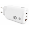 Quik Accessories QG-311 GaN 2x USB-C / USB Charger 65W