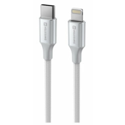Swissten Textile II USB-C - Lightning Data and Charching Cable 1.5m