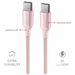 Swissten Textile II USB-C - USB-C Data and Charching Cable 1.5m