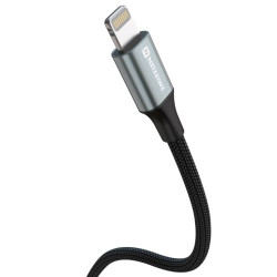 Swissten Textile II USB-C - Lightning Data and Charching Cable 1.5m