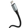 Swissten Textile II USB-C - Lightning Data and Charching Cable 1.5m