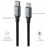Swissten Textile II USB-C - Lightning Data and Charching Cable 1.5m