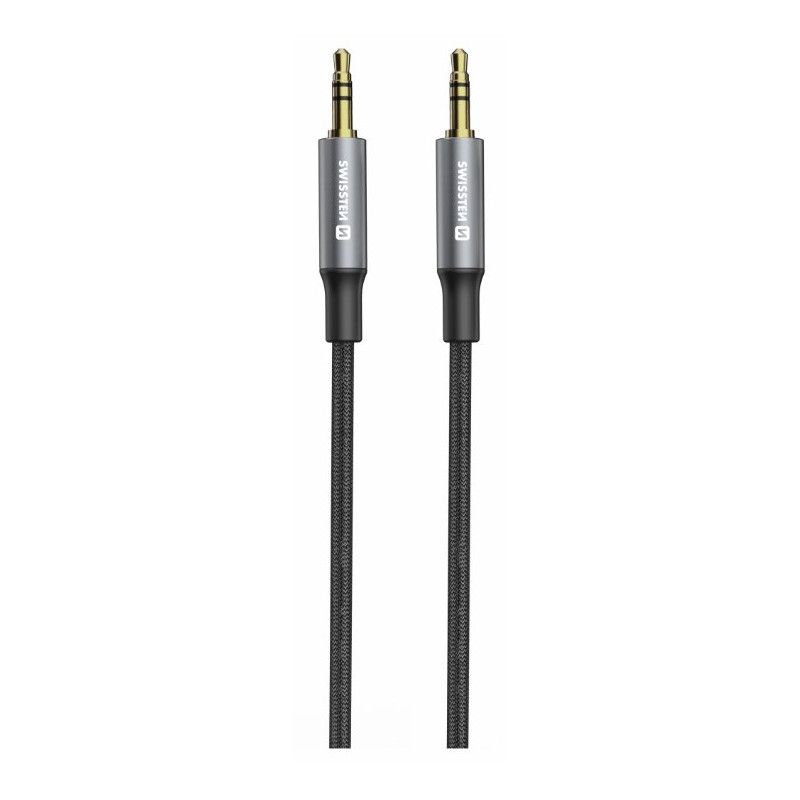 Swissten Textile Aux Audio Vads 1.5m