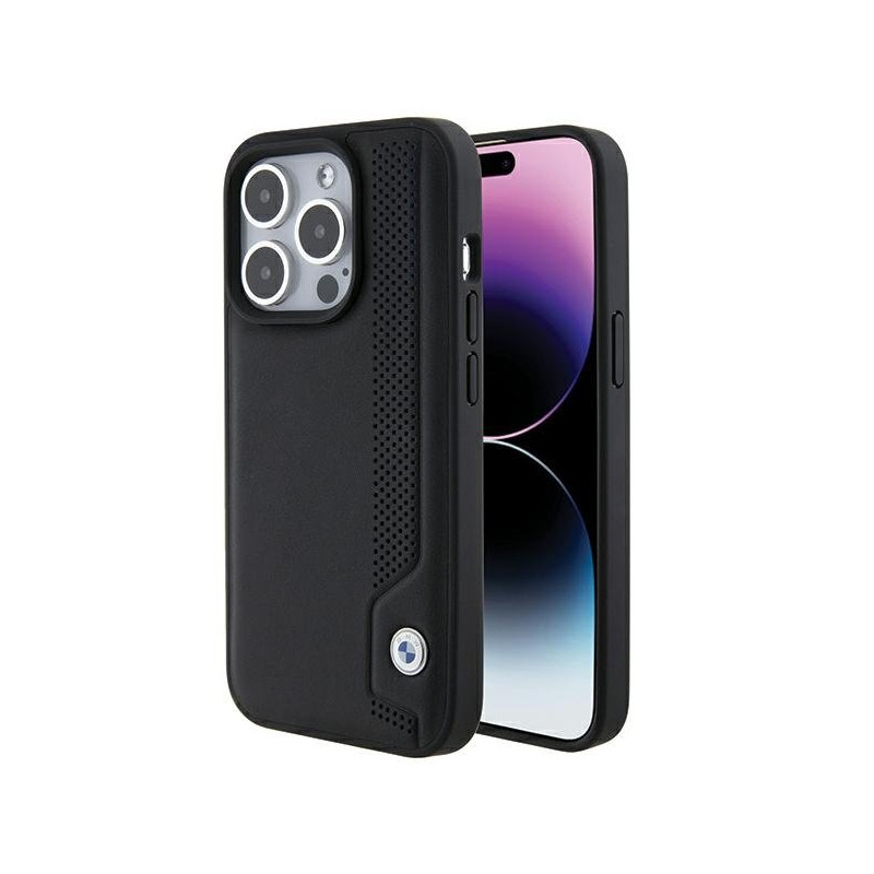 BMW BMHCP15X22RBDK Back Case for Apple iPhone 15 Pro Max