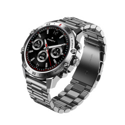 Garett V14 Silver steel Smartwatch
