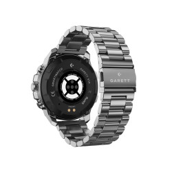 Garett V14 Silver steel Smartwatch