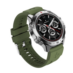 Garett V14 Silver steel Smartwatch
