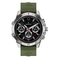Garett V14 Silver steel Smartwatch