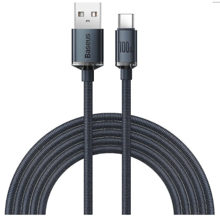 Baseus Crystal Shine 100W USB-C Cable 2m