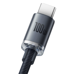 Baseus Crystal Shine 100W USB-C Cable 2m