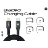 Quick QB-111 Braided Charhing and Data Cable USB-C to Lightning 1.5m
