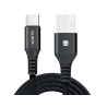 Quick QB-141 Braided Charhing and Data Cable USB to USB-С 1.5m