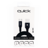 Quick QB-141 Braided Charhing and Data Cable USB to USB-С 1.5m