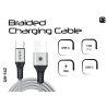 Quick QB-142 Braided Charhing and Data Cable USB to USB-С 1.5m