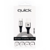 Quick QB-142 Braided Charhing and Data Cable USB to USB-С 1.5m